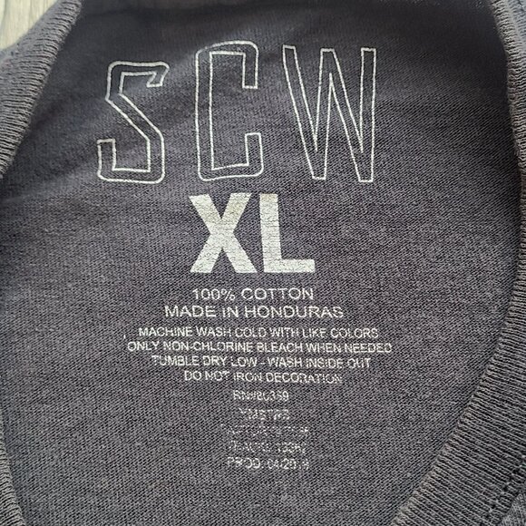 savage black t-shirt by SCW size XL - Picture 7 of 7